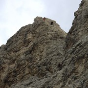 The Italian Dolomites - Via ferrata Tomaselli 53