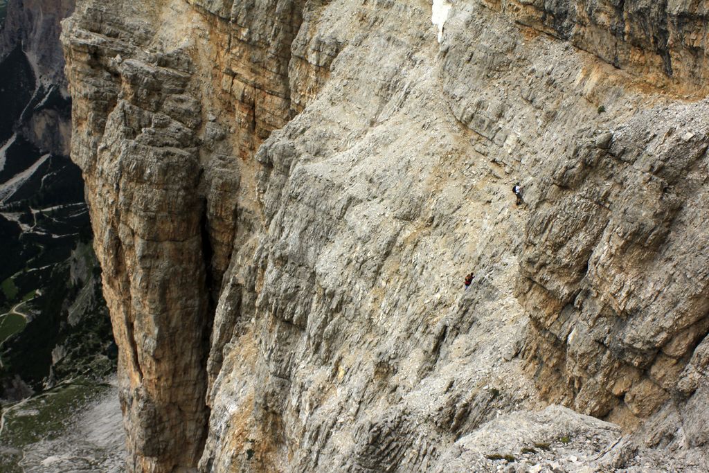 The Italian Dolomites - Via ferrata Tomaselli 54