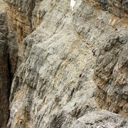 The Italian Dolomites - Via ferrata Tomaselli 54