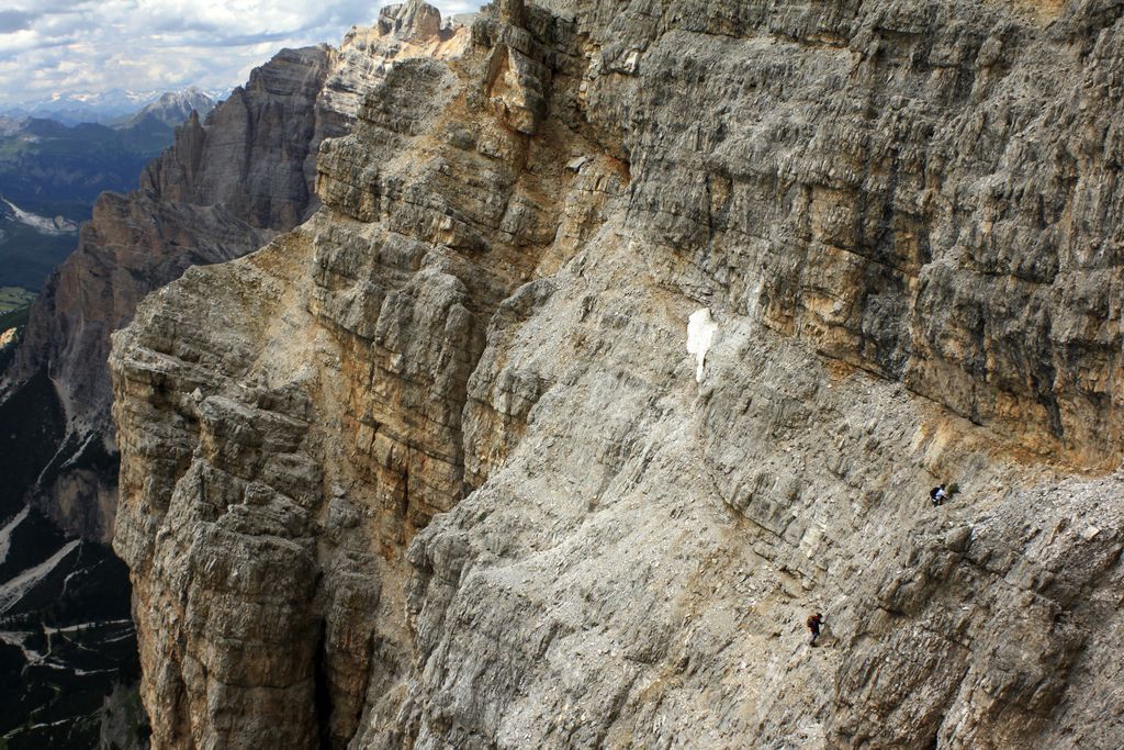 The Italian Dolomites - Via ferrata Tomaselli 56