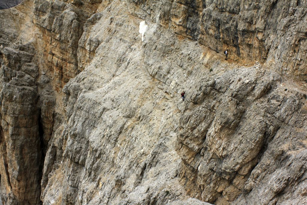 The Italian Dolomites - Via ferrata Tomaselli 57