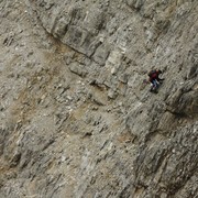 The Italian Dolomites - Via ferrata Tomaselli 58