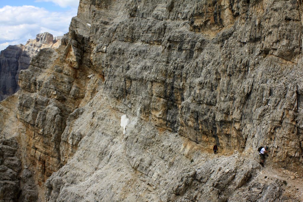 The Italian Dolomites - Via ferrata Tomaselli 61