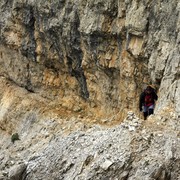 The Italian Dolomites - Via ferrata Tomaselli 62