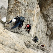 The Italian Dolomites - Via ferrata Tomaselli 64