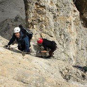 The Italian Dolomites - Via ferrata Tomaselli 66