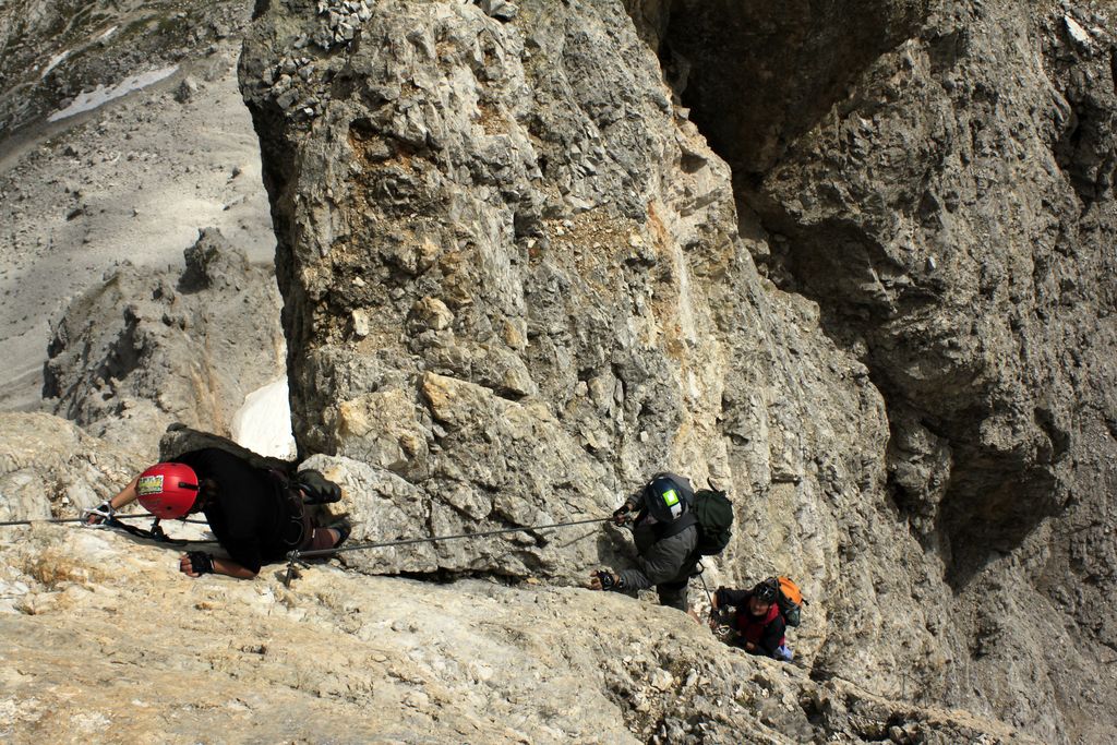 The Italian Dolomites - Via ferrata Tomaselli 68