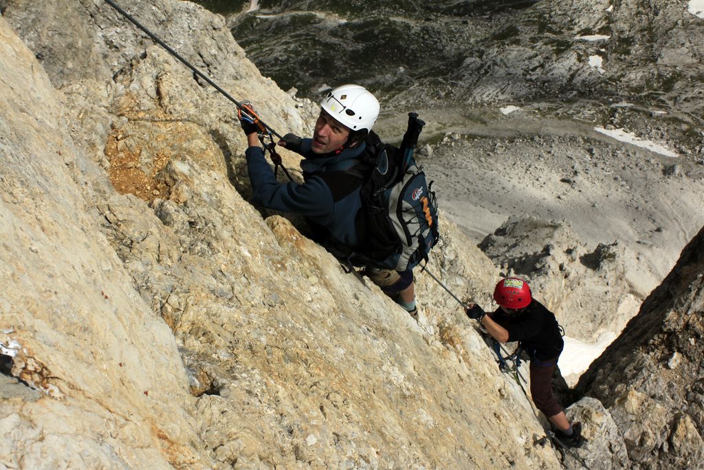 The Italian Dolomites - Via ferrata Tomaselli 69