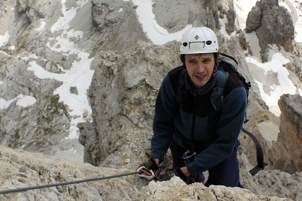 The Italian Dolomites - Via ferrata Tomaselli 70