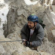 The Italian Dolomites - Via ferrata Tomaselli 75