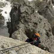The Italian Dolomites - Via ferrata Tomaselli 76