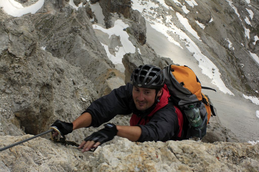 The Italian Dolomites - Via ferrata Tomaselli 78