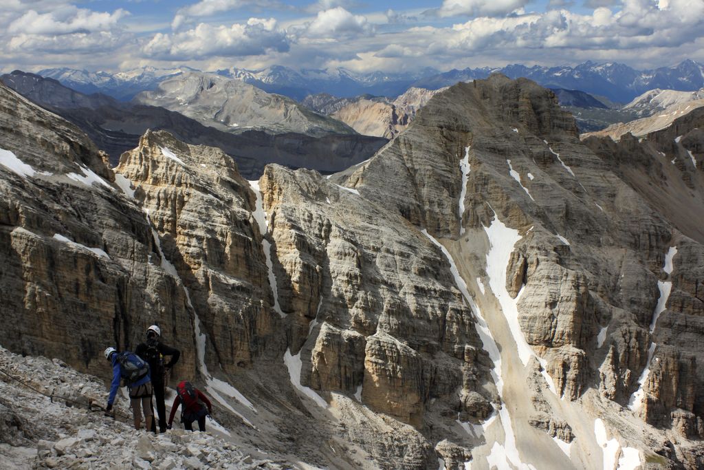 The Italian Dolomites - Via ferrata Tomaselli 79