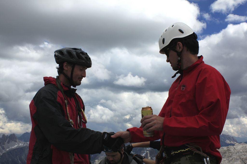 The Italian Dolomites - Via ferrata Tomaselli 81