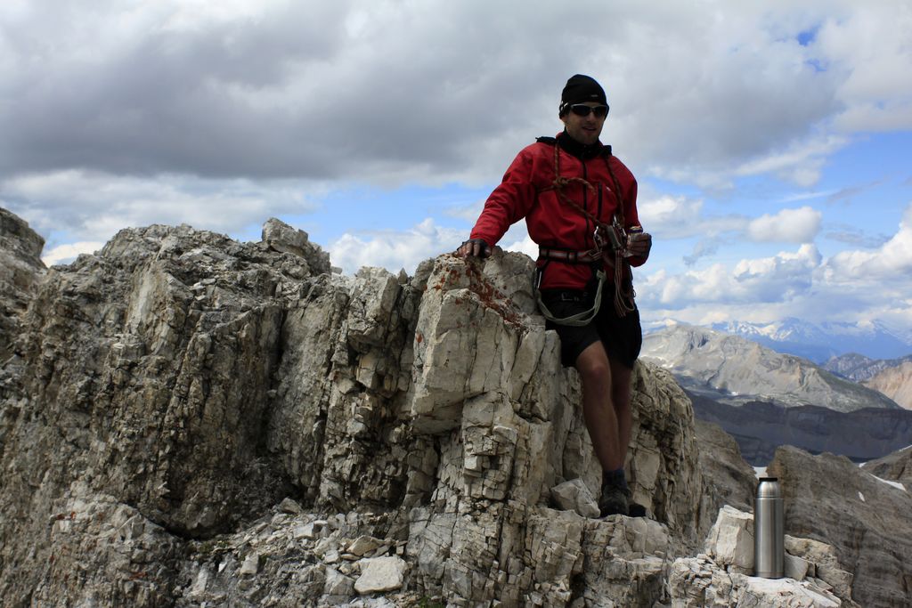 The Italian Dolomites - Via ferrata Tomaselli 84