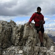 The Italian Dolomites - Via ferrata Tomaselli 84