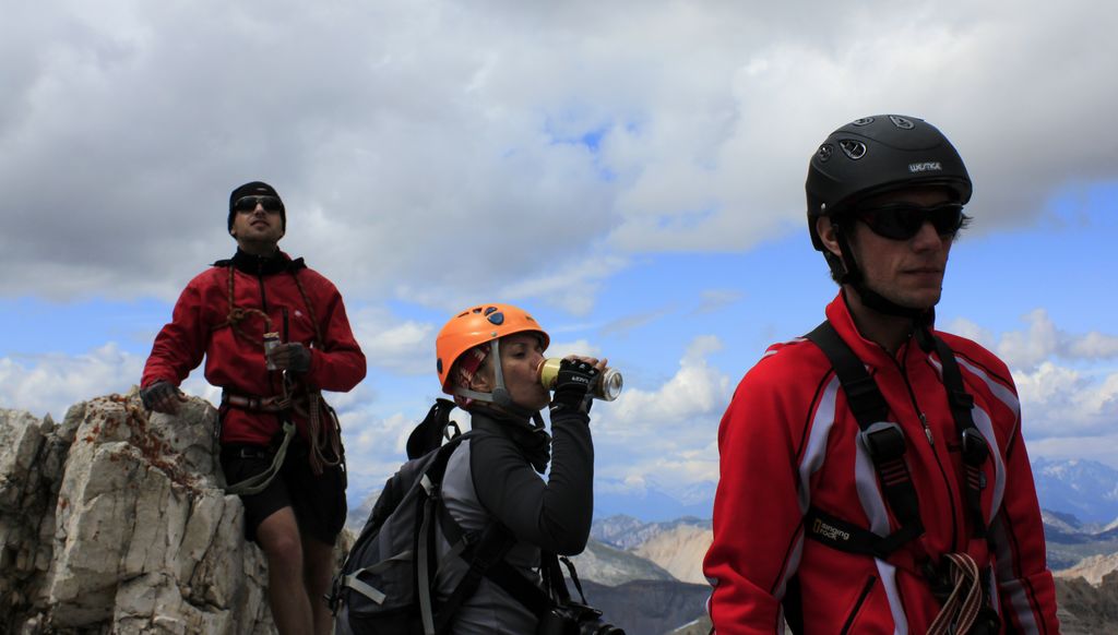 The Italian Dolomites - Via ferrata Tomaselli 85