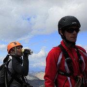 The Italian Dolomites - Via ferrata Tomaselli 85