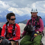 The Italian Dolomites - Via ferrata Tomaselli 86