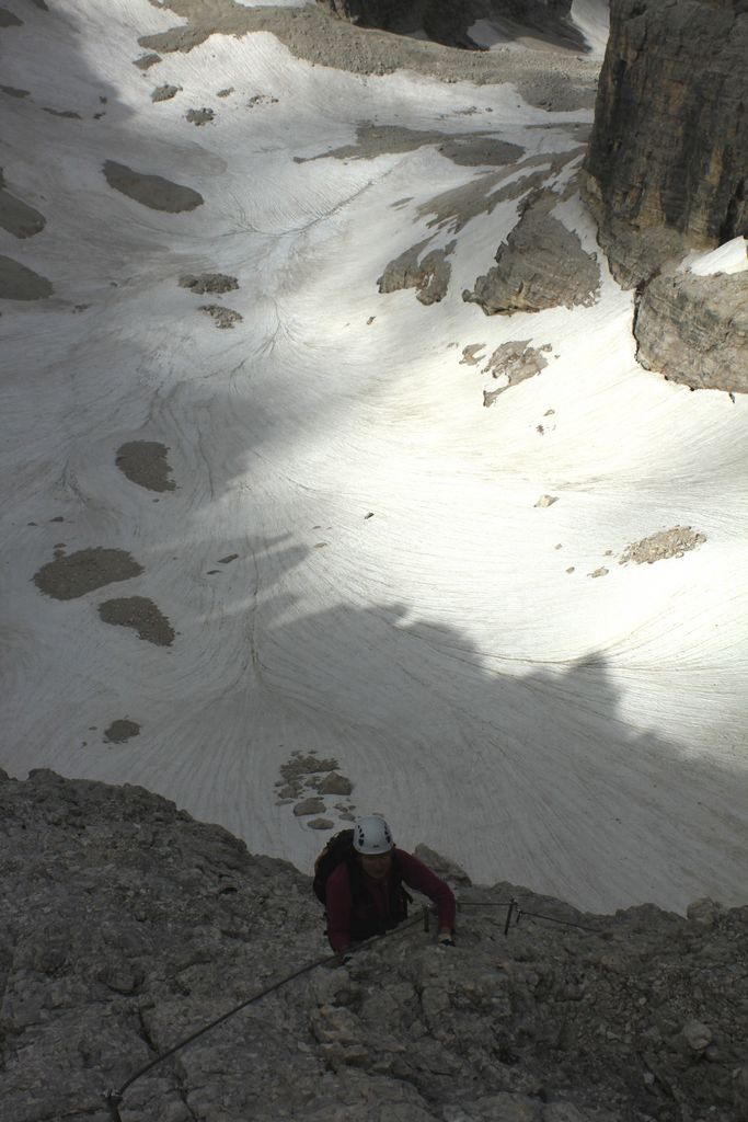 The Italian Dolomites - Via ferrata Tomaselli 87