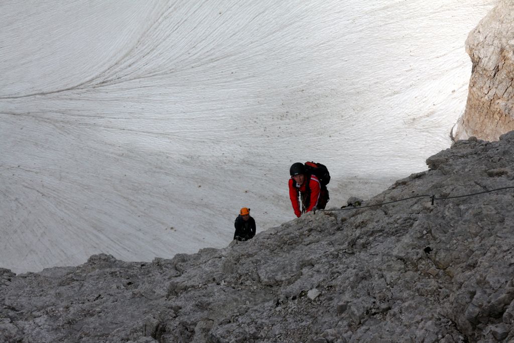 The Italian Dolomites - Via ferrata Tomaselli 90