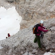 The Italian Dolomites - Via ferrata Tomaselli 91