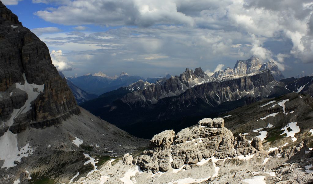 The Italian Dolomites - Via ferrata Tomaselli 95