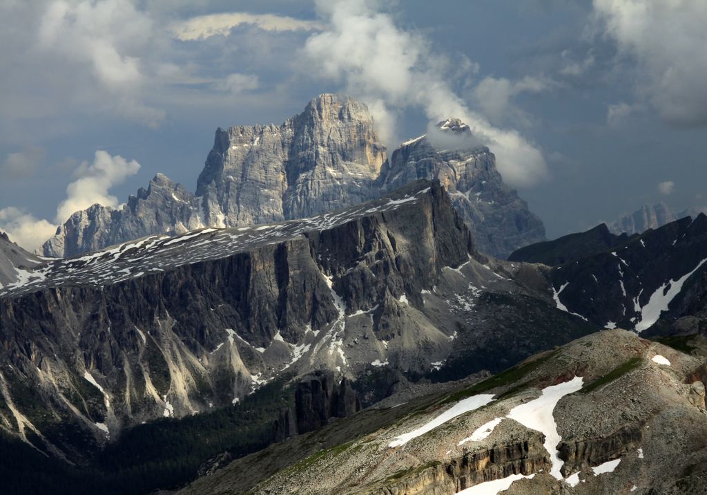 The Italian Dolomites - Via ferrata Tomaselli 96