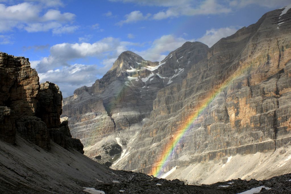 The Italian Dolomites - Via ferrata Tomaselli 101