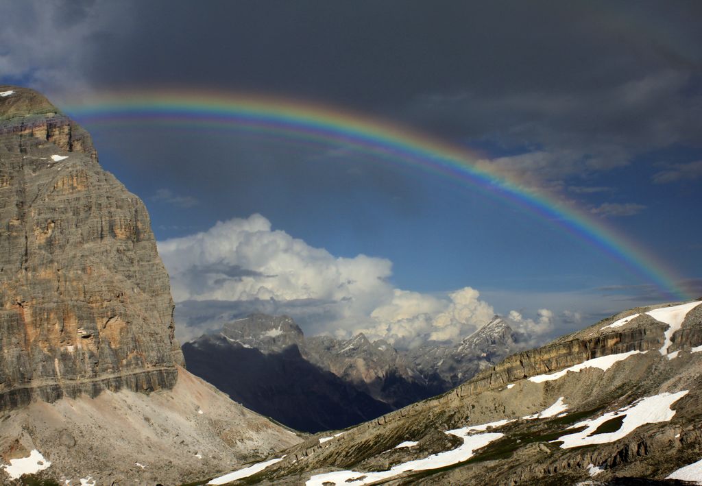 The Italian Dolomites - Via ferrata Tomaselli 104