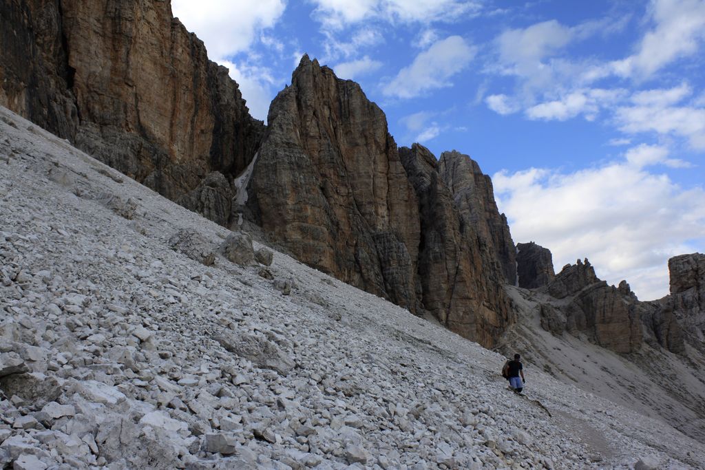 The Italian Dolomites - Via ferrata Tomaselli 106