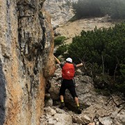 The Italian Dolomites - Via ferrata Renato de Pol 02