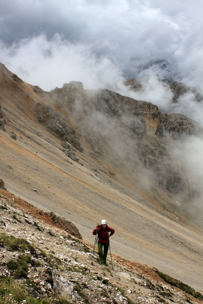 The Italian Dolomites - Via ferrata Renato de Pol 10