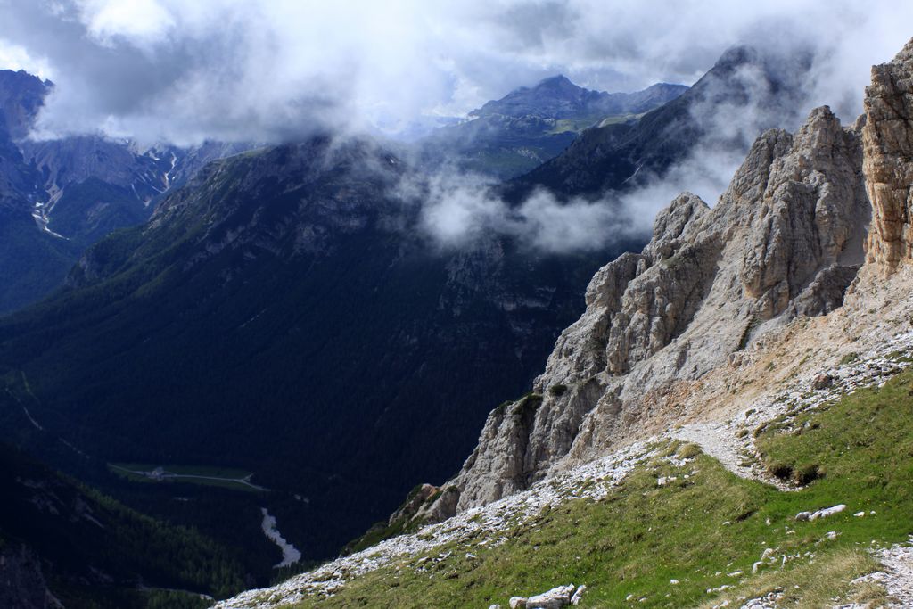 The Italian Dolomites - Via ferrata Renato de Pol 32