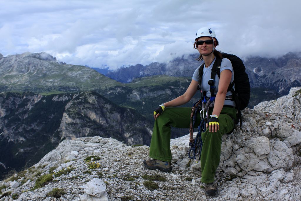 The Italian Dolomites - Via ferrata Renato de Pol 39