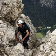 The Italian Dolomites - Via ferrata Renato de Pol 42
