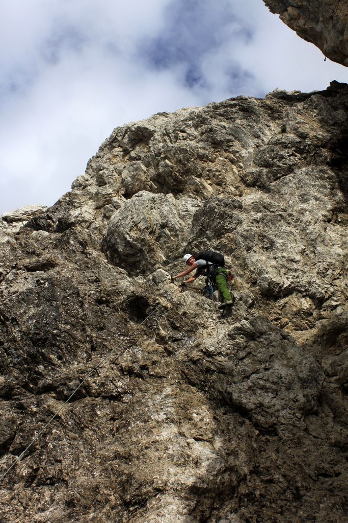 The Italian Dolomites - Via ferrata Renato de Pol 43