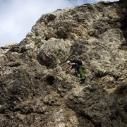 The Italian Dolomites - Via ferrata Renato de Pol 43