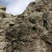 The Italian Dolomites - Via ferrata Renato de Pol 44