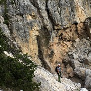 The Italian Dolomites - Via ferrata Renato de Pol 48