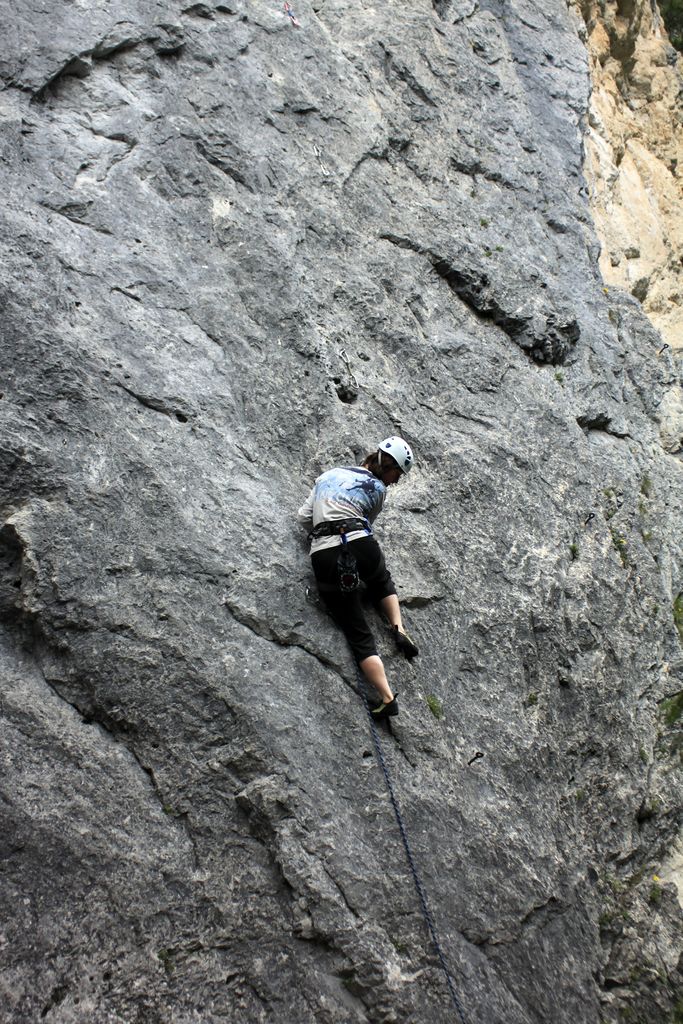 The Italian Dolomites - rock climbing 01