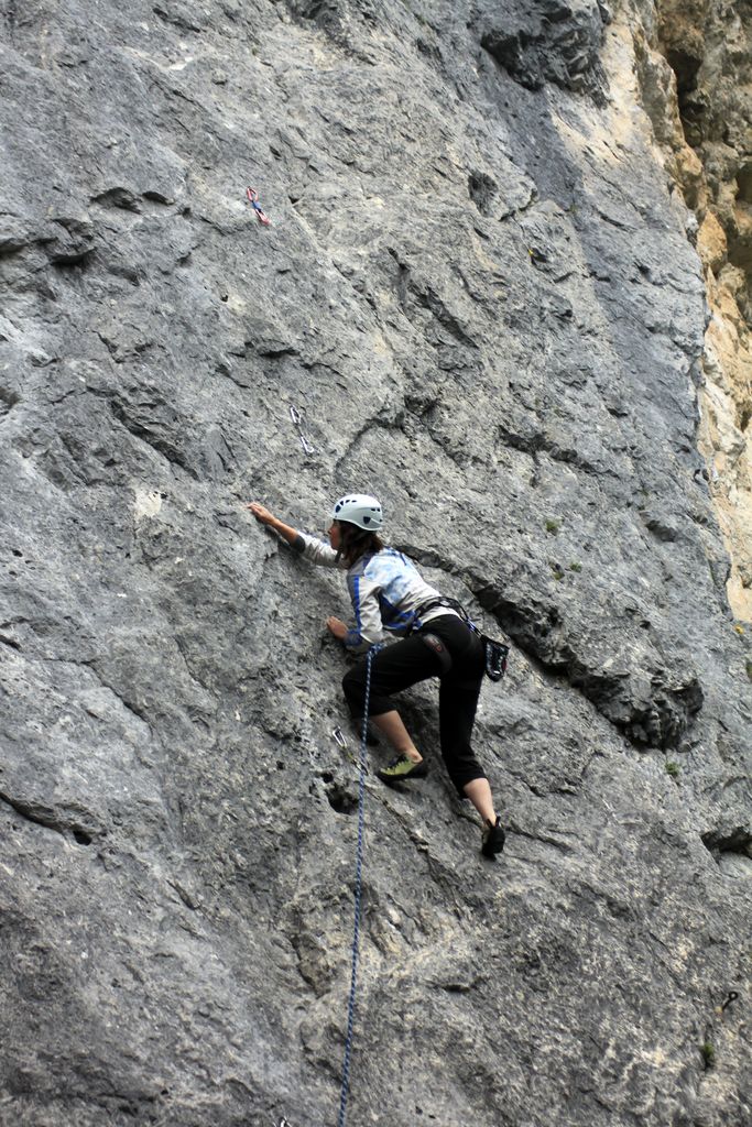 The Italian Dolomites - rock climbing 02