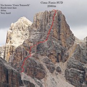 The Italian Dolomites - Via ferrata Tomaselli 01