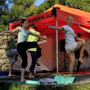 Czechia - Slackline festival - yoga session 01