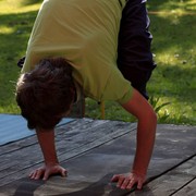 Czechia - Slackline festival - yoga session 05