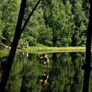 Czechia - Slackline festival - a waterline 01