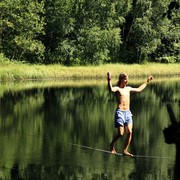 Czechia - Slackline festival - a waterline 02