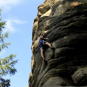 Czechia - climbing in Bischofstein 01