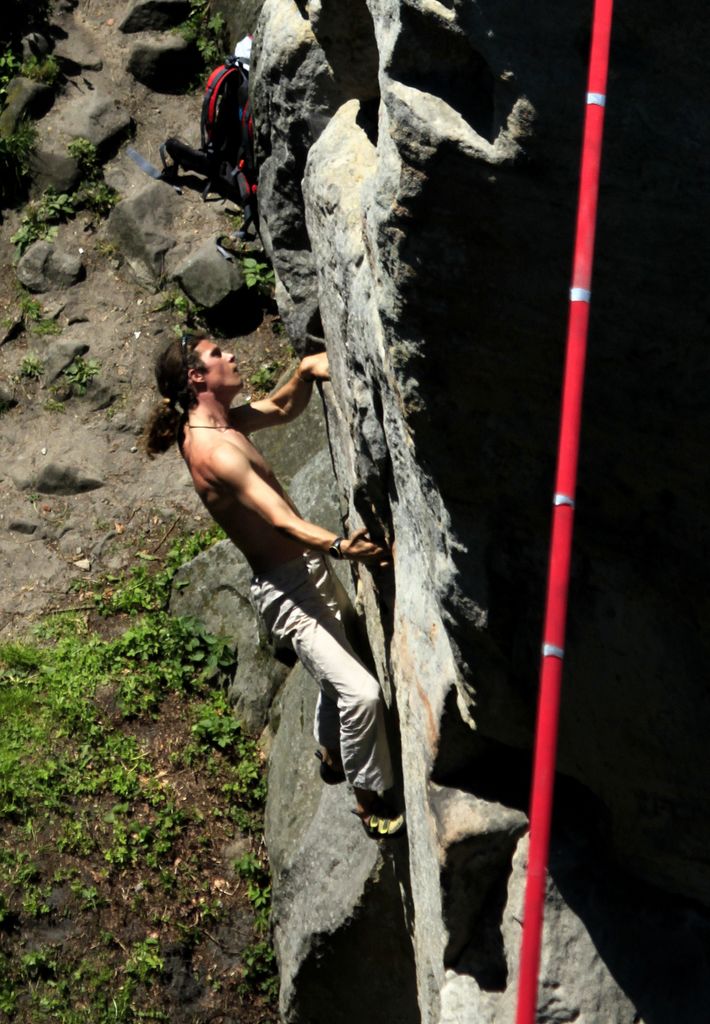 Czechia - climbing in Bischofstein 04