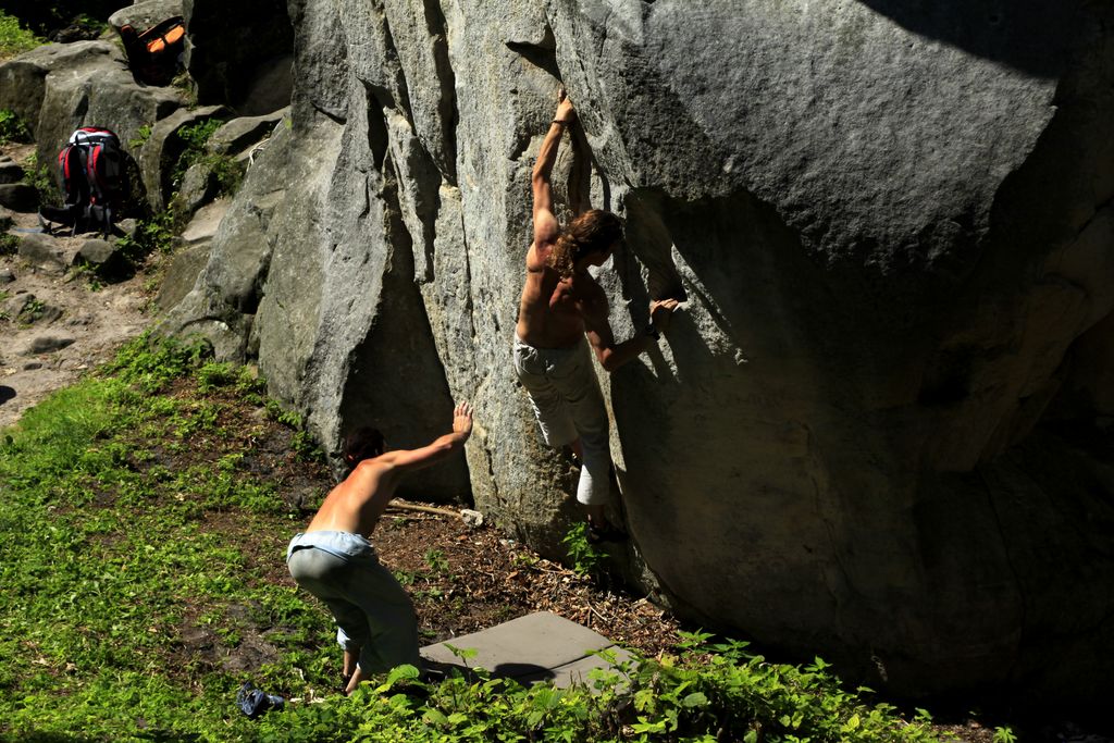 Czechia - climbing in Bischofstein 05